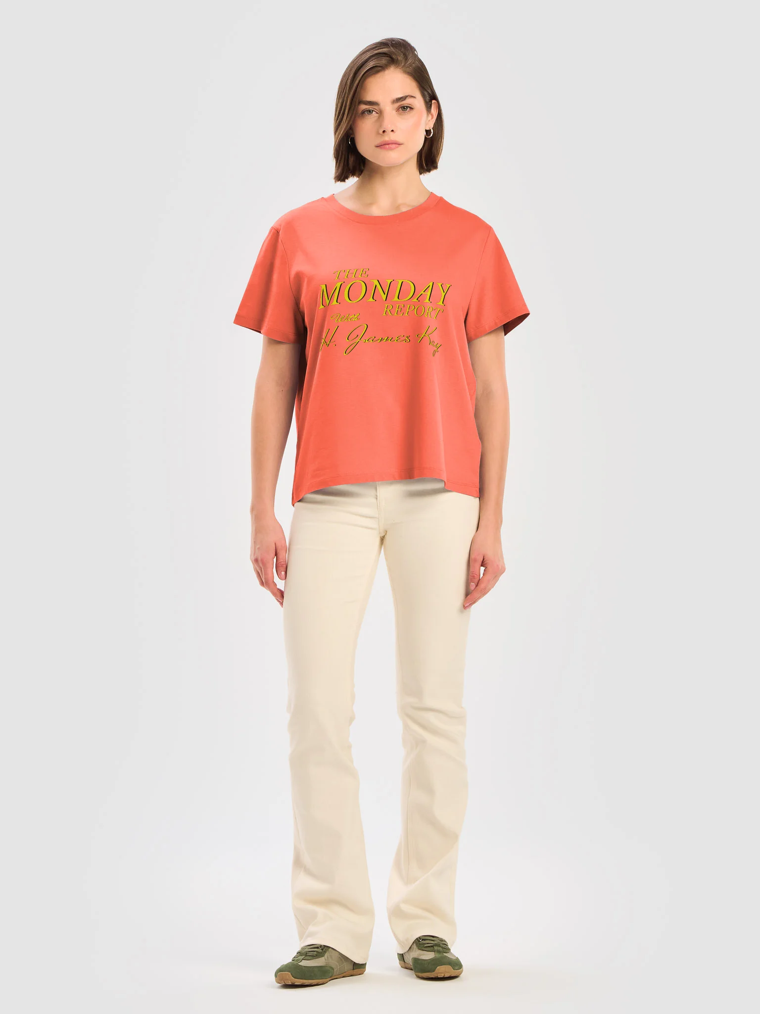 The Monday Report Ladies Tee Shirt product image (13)