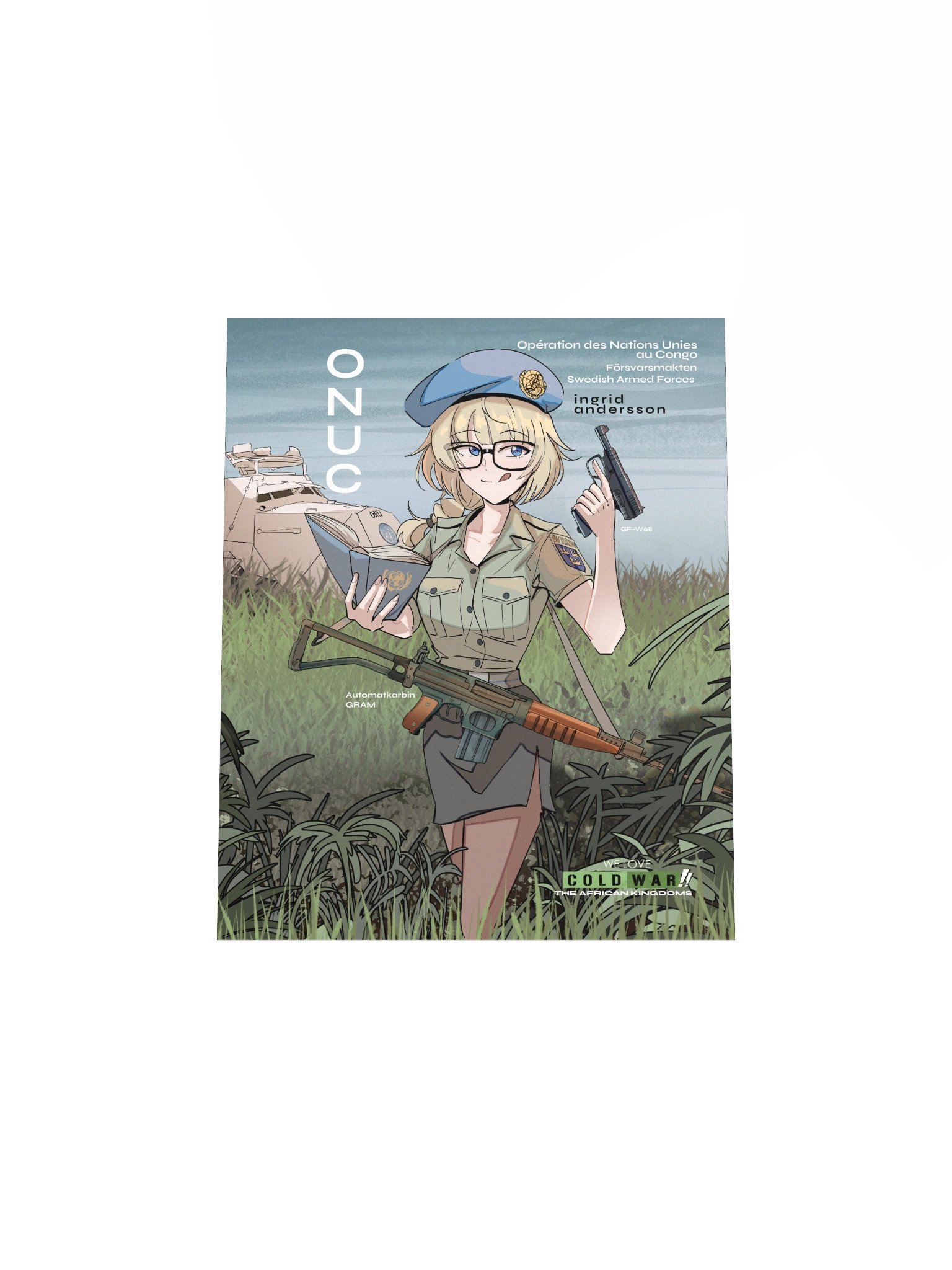 Swedish ONUC Peacekeeper Girl Ingrid Andersson product image (4)