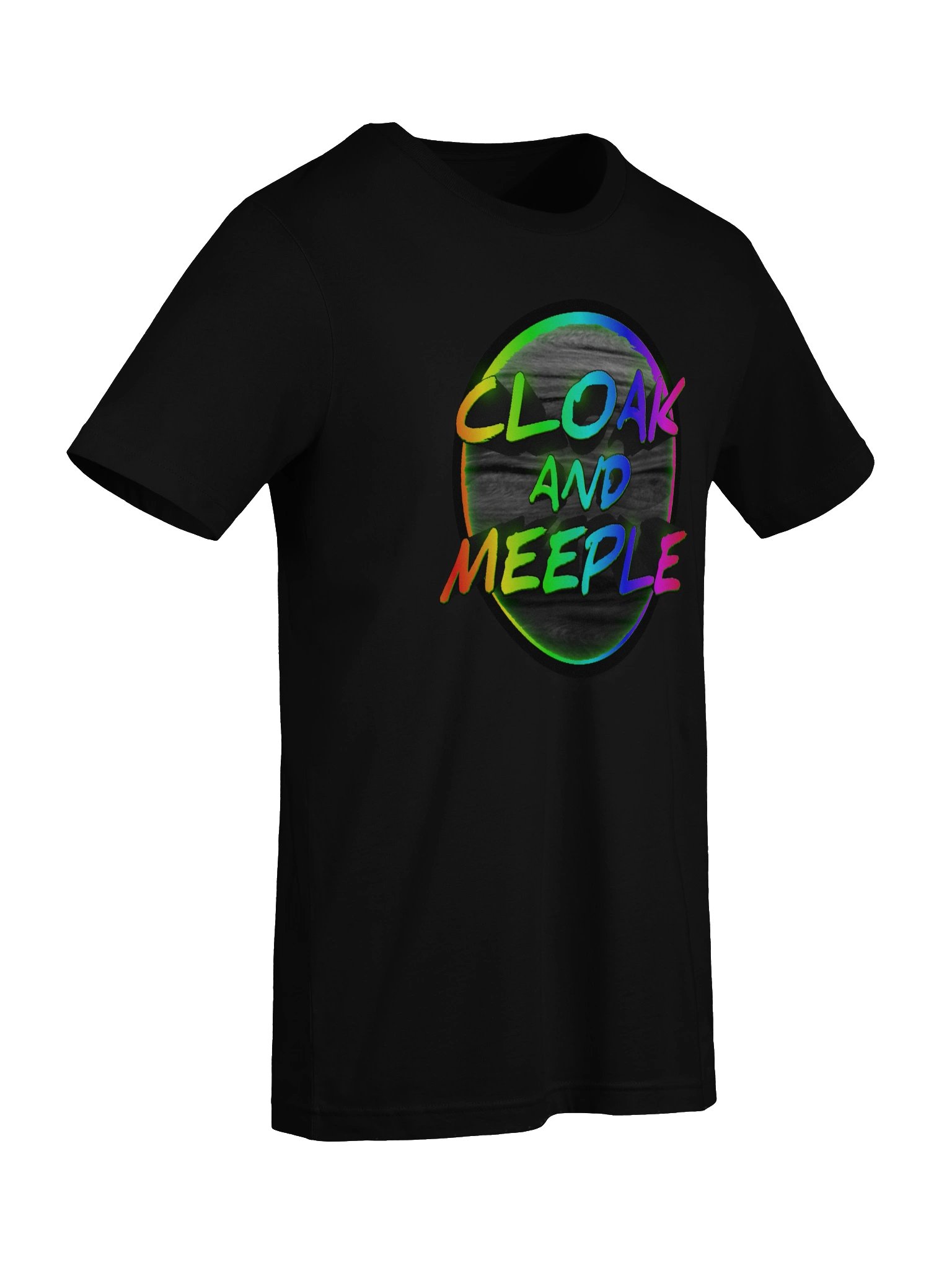 Vibrant Logo Wood Texture T-Shirt product image (3)