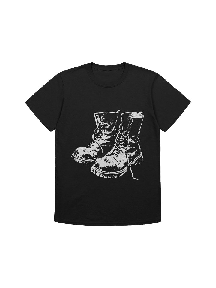 Punk Rock Combat Boots // Lightweight Tee product image (1)