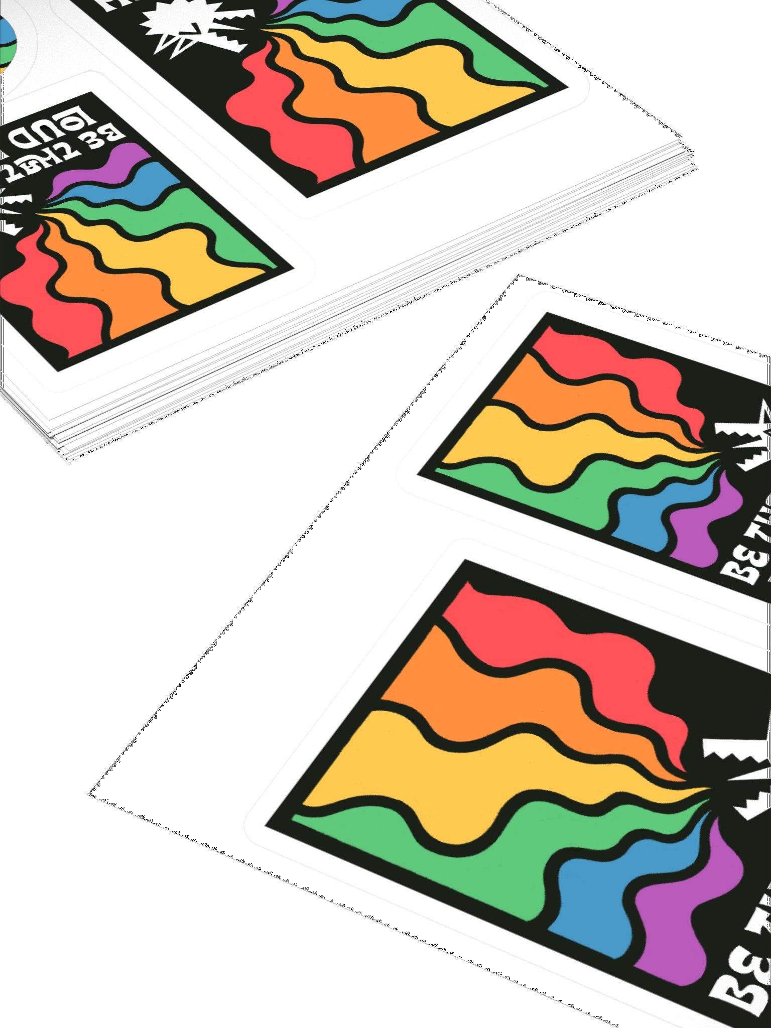 "Be That Loud Bitch" stickers product image (4)