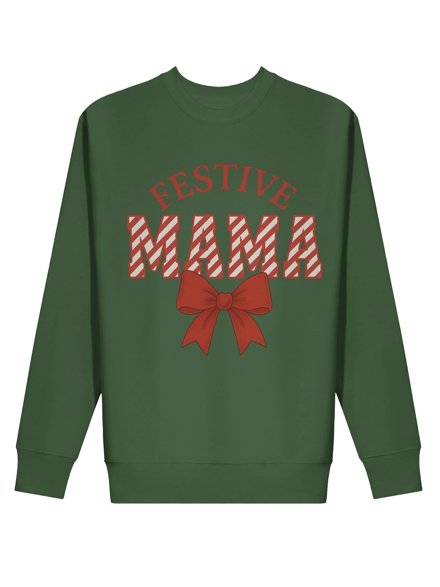 Festive Mama Candy Cane Sweatshirt product image (2)