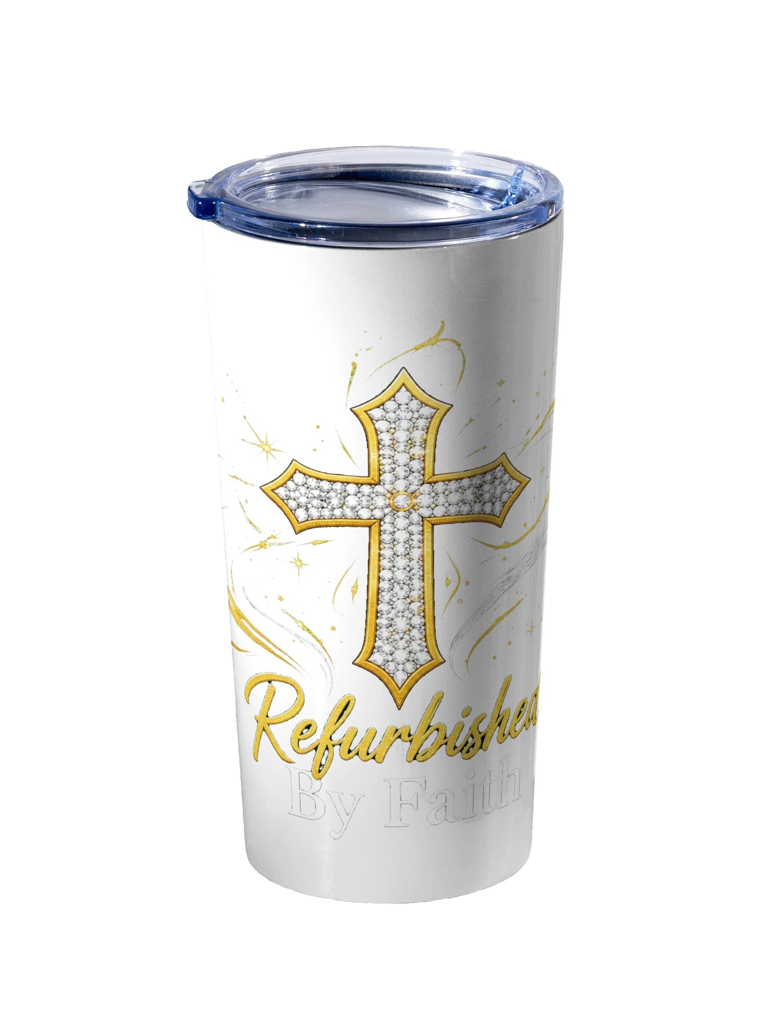 Gold Cross Tumbler product image (2)