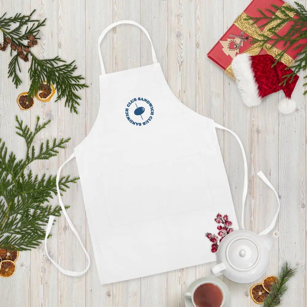 Club Sandwich Club Embroidered Apron product image (6)