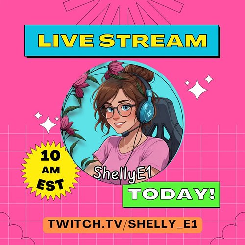 🌸 Hopping into #Paralives today to make a new Para & possibly some gameplay. Hope to see you there.
#smallstreamer #twitch #t...