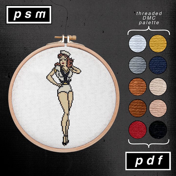 Sailor Jerry Sailor Pin Up Pattern product image (1)