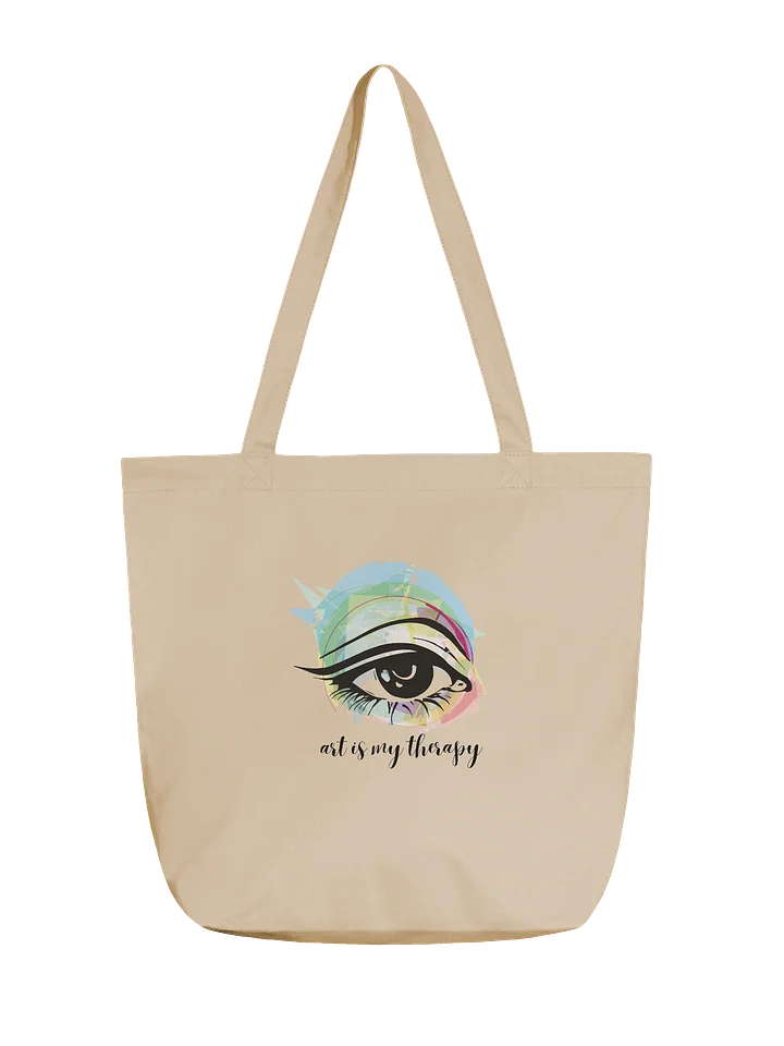 ''Art is my therapy'' tote bag product image (1)