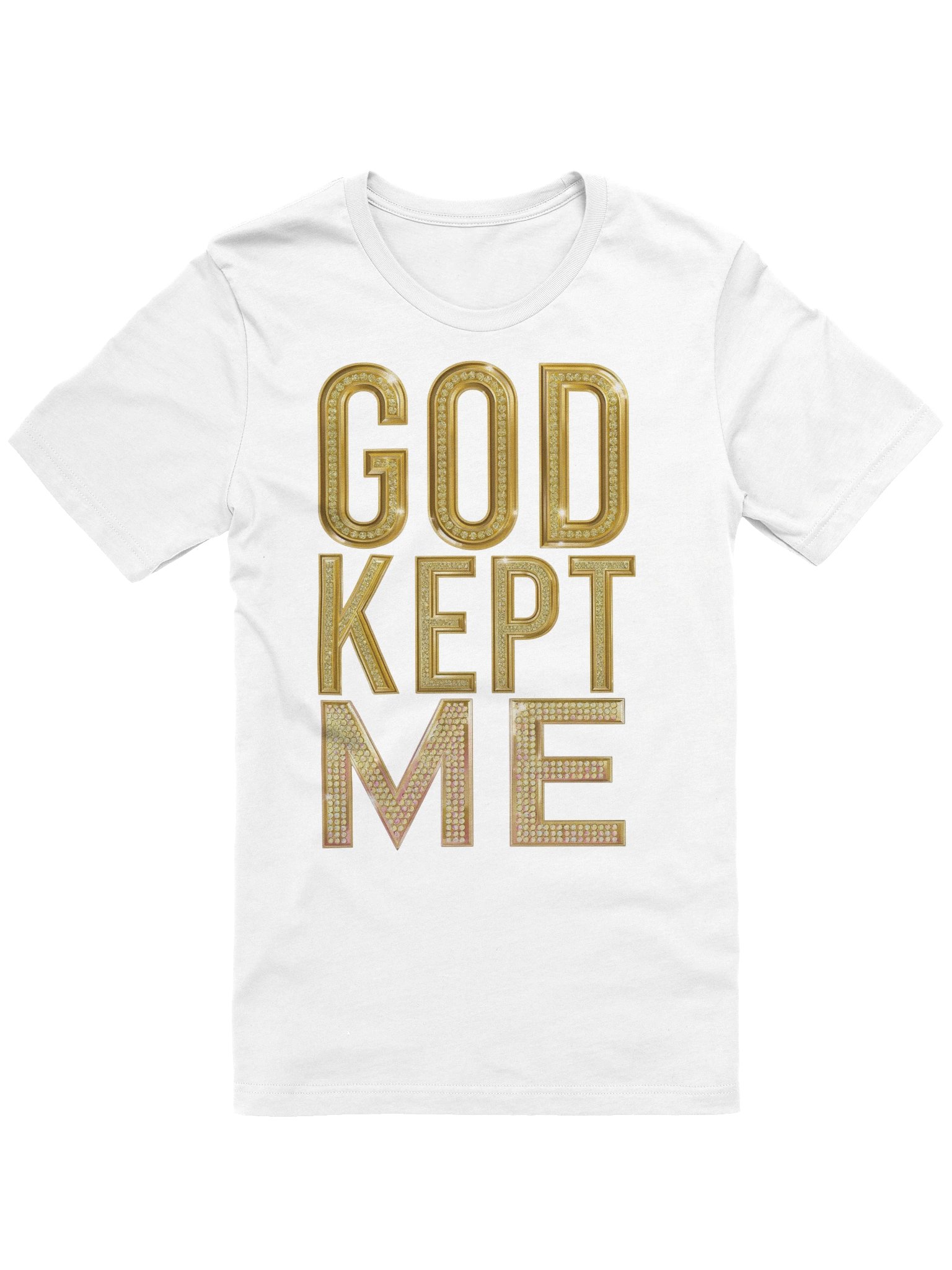 Divine Gold Lettered Tee product image (1)