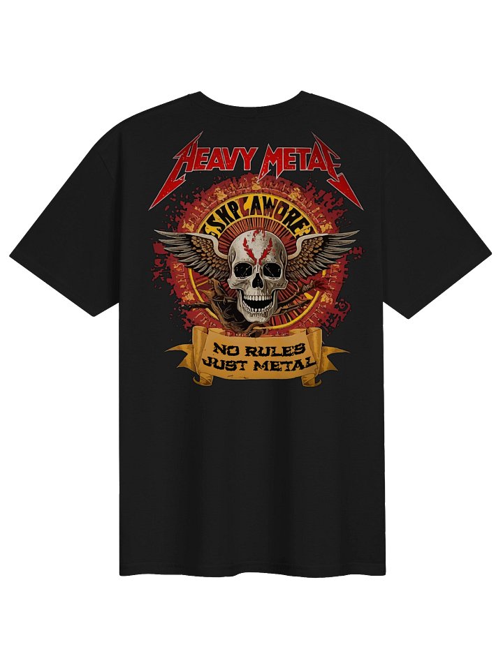 HEAVYMETAL No Rules Just Metal T-Shirt product image (2)