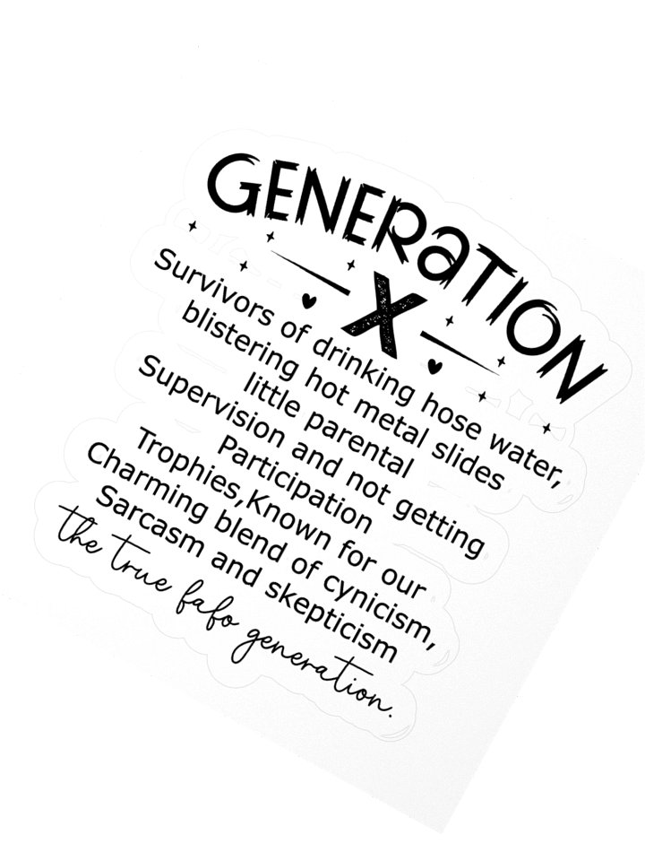 Generation X: The True FAFO Generation product image (5)