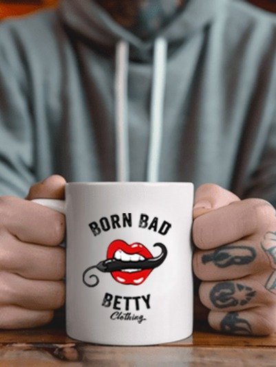 Born Bad Betty Glossy Mug product image (1)
