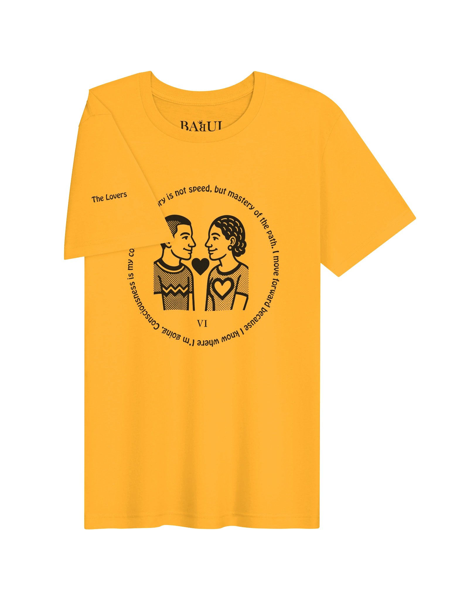 The Lovers - ArcanaPop T-Shirt – Where Tarot Magic Meets Pop Art product image (4)