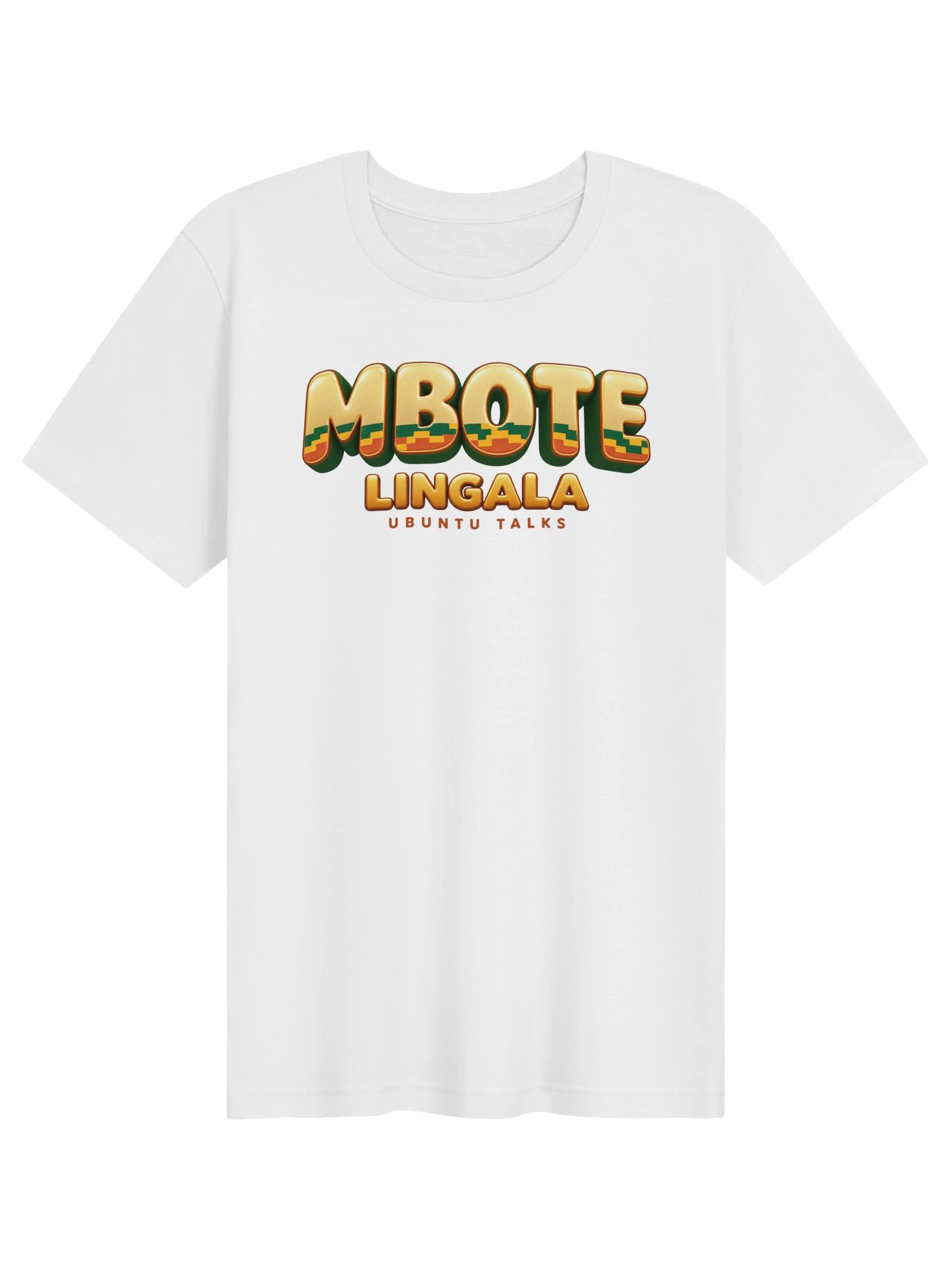 Ubuntu Talks Heritage — MBOTE | Lingala Heritage Tee product image (1)