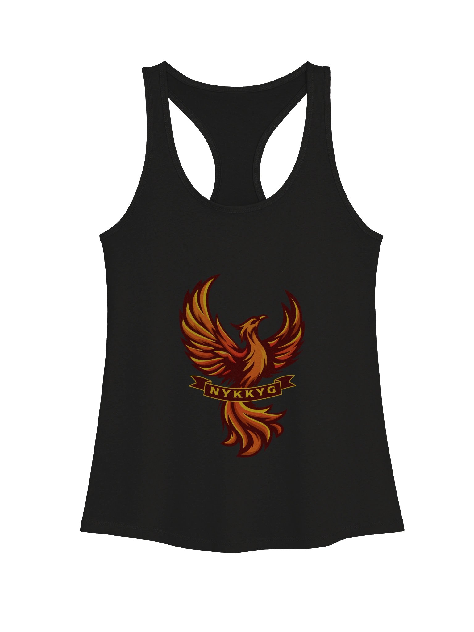 Flaming Phoenix Racerback Tank product image (2)