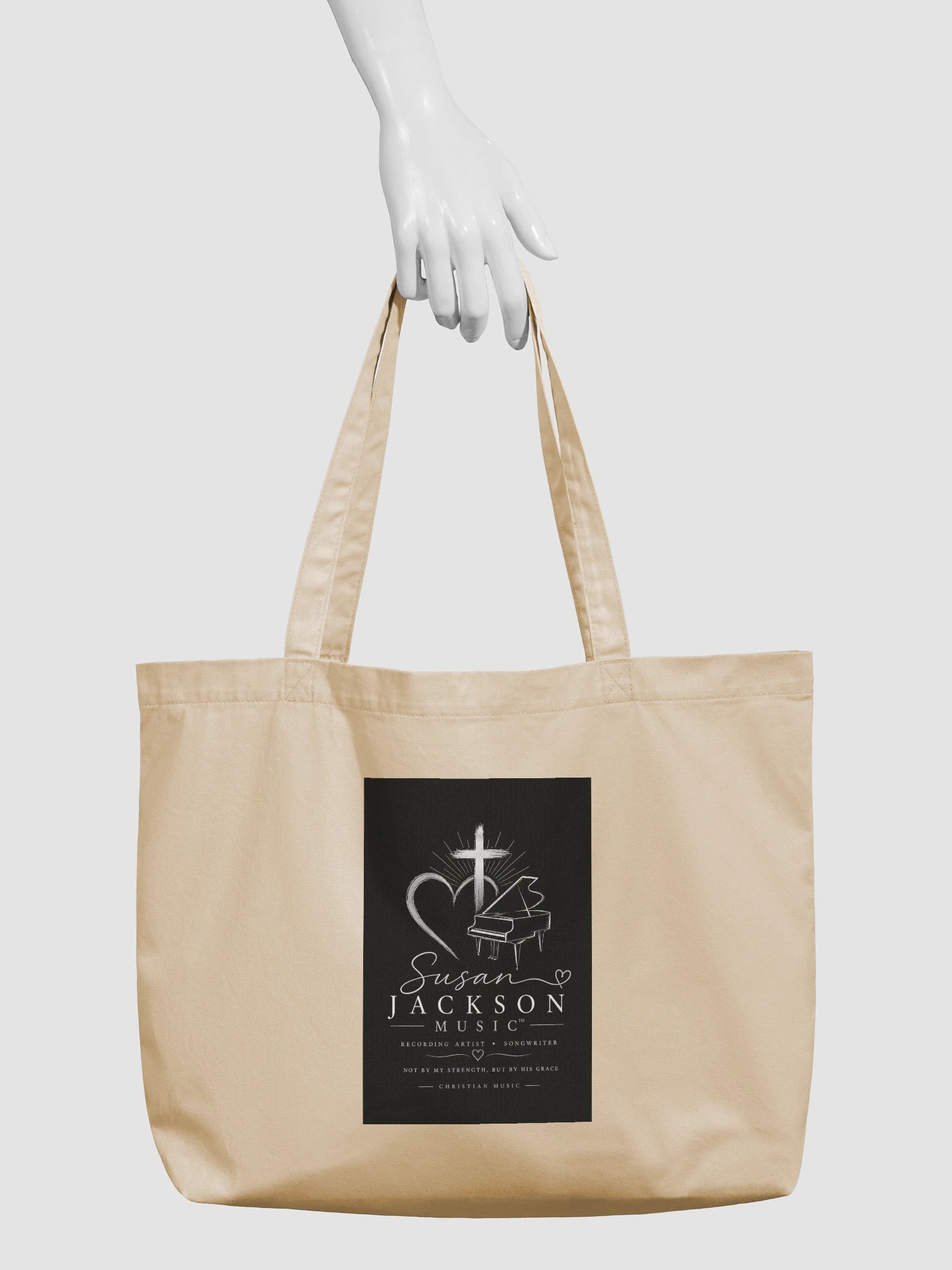 Susan Jackson Music Tote — Piano & Cross product image (3)