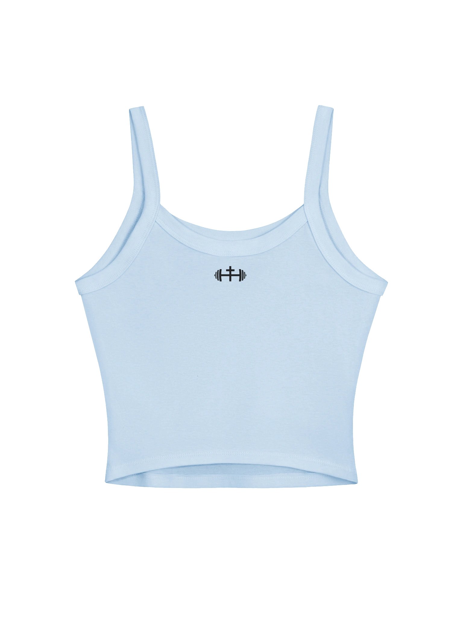 His House Womens Micro-Rib Tank Top - Grey/Blue/Pink/White product image (10)