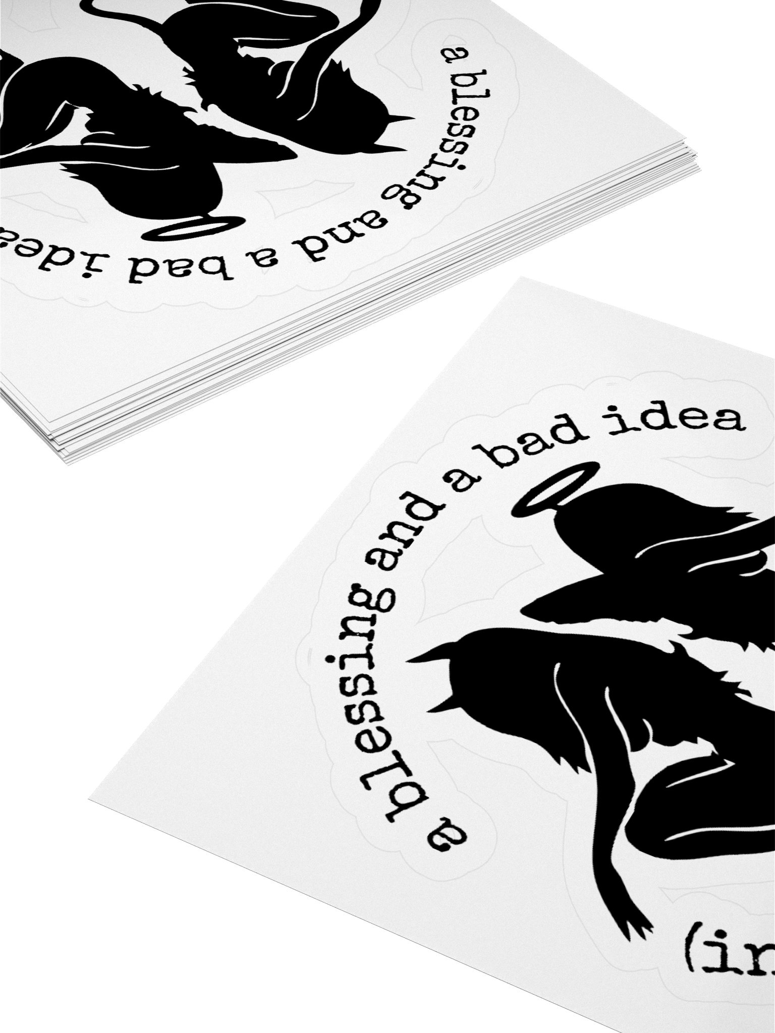 instructions not included Kiss Cut Sticker product image (10)
