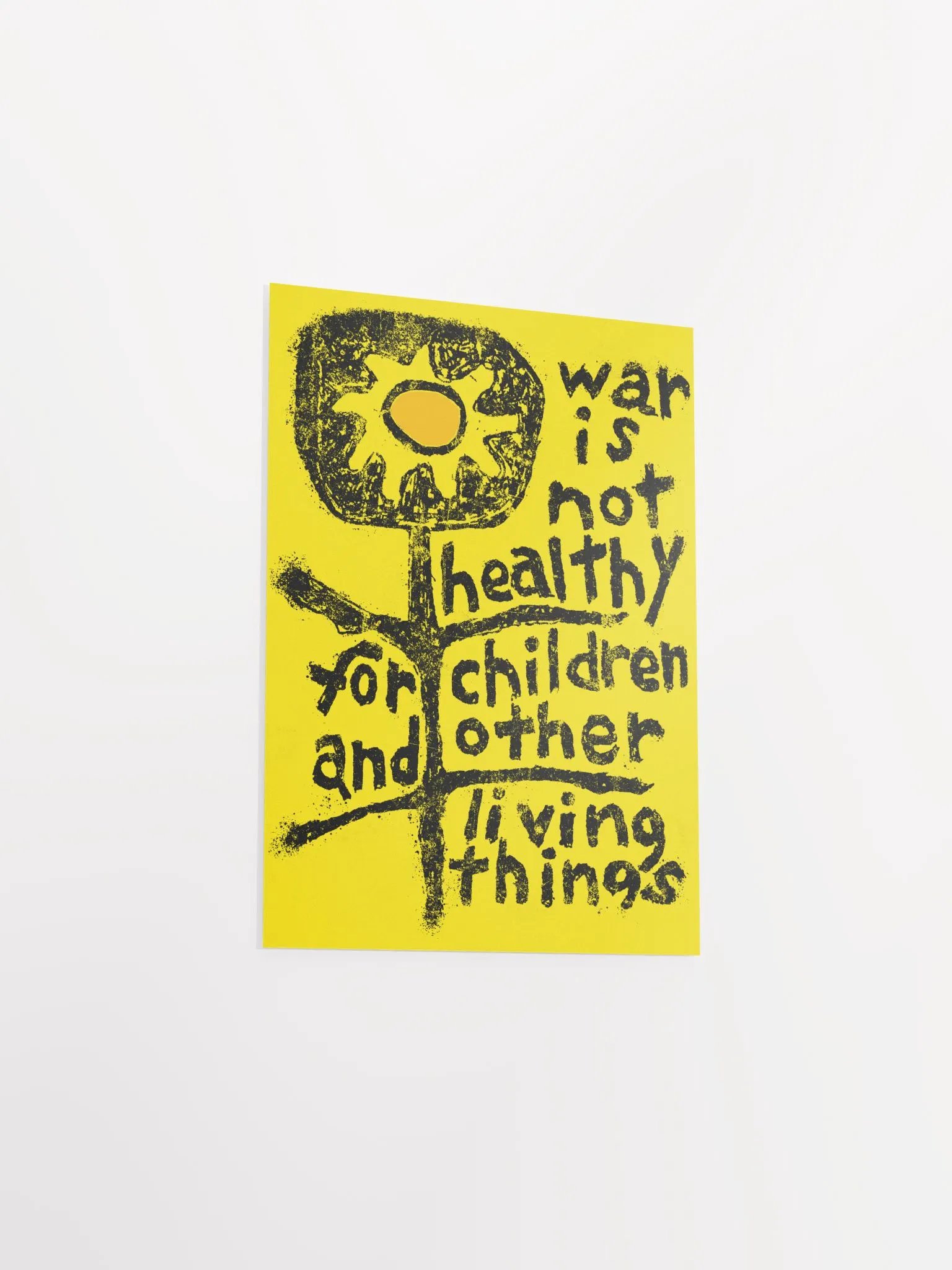 Peaceful Protest Flower Poster product image (35)