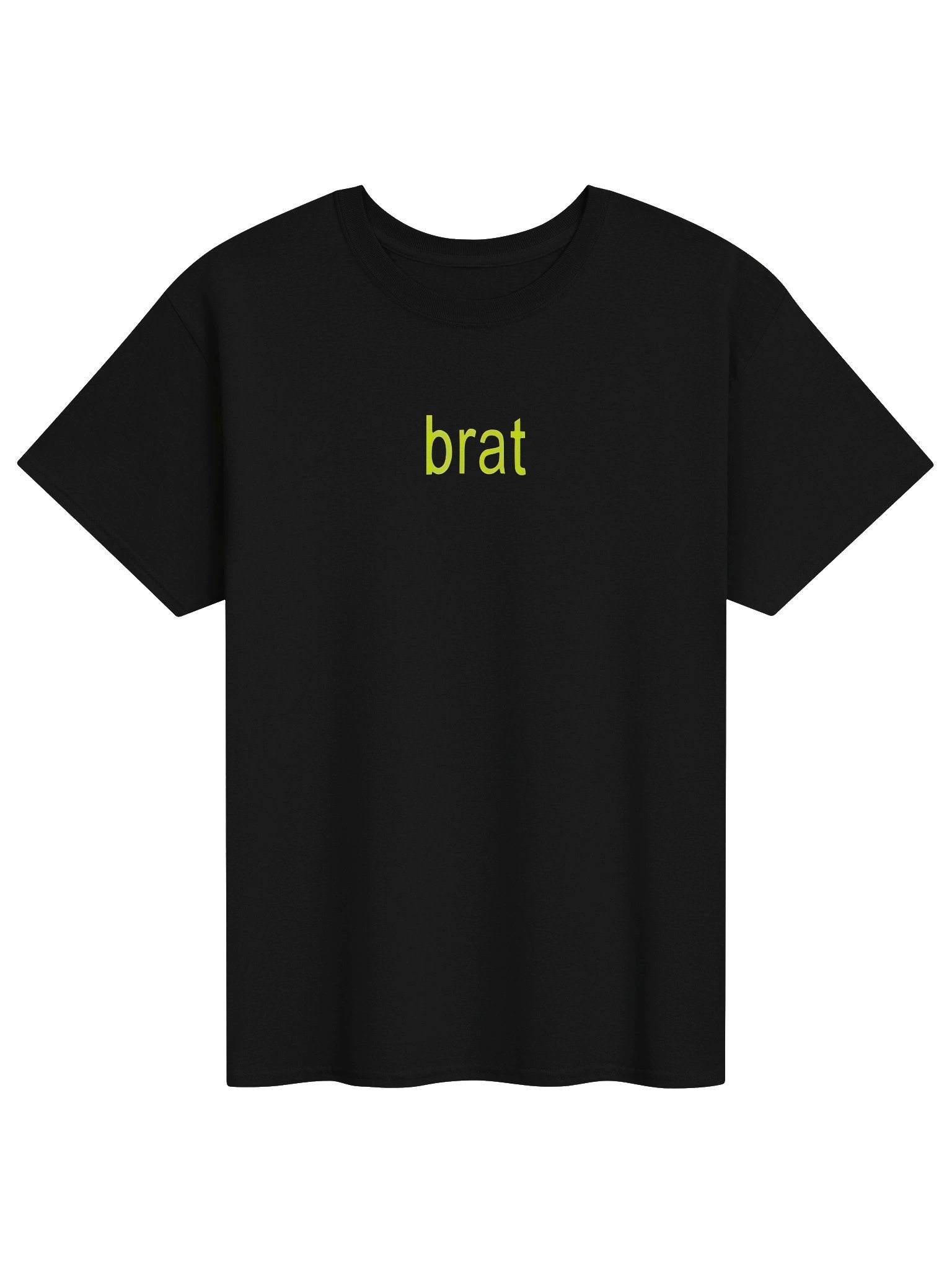 Charli XCX Brat Double-Sided Dark Wash T-Shirt product image (1)