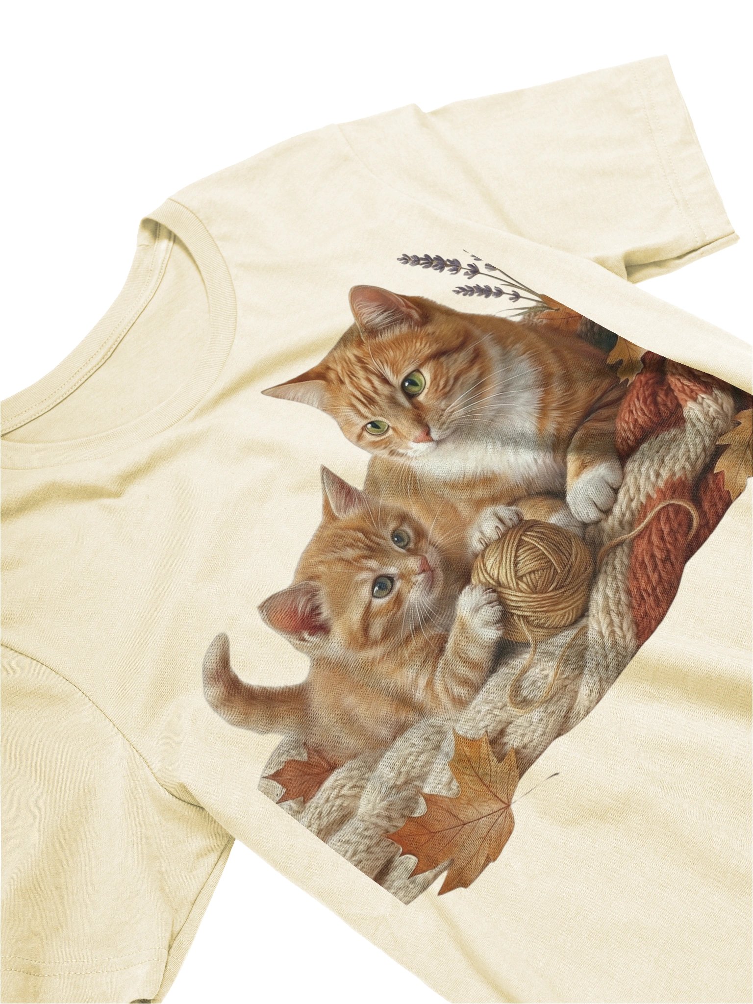 T&S Cozy Autumn Cats T-Shirt product image (3)