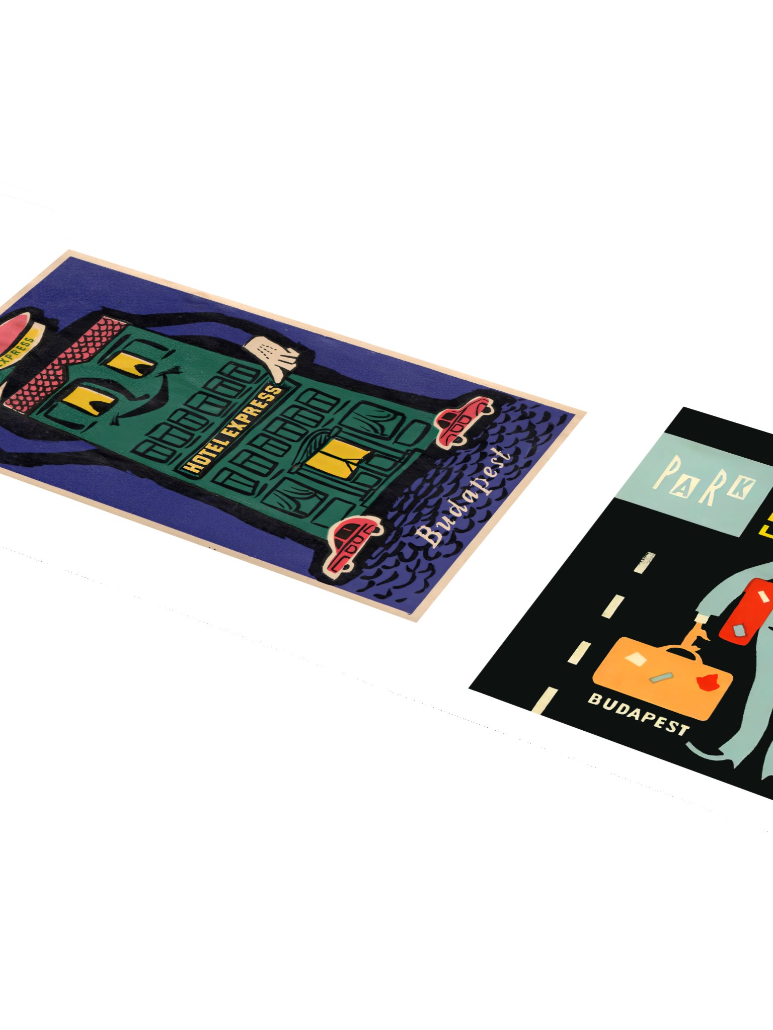 Budapest Hotel Stickers-Set 1 product image (4)
