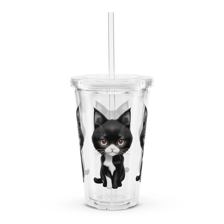 Buddy Clear Plastic Tumbler product image (1)
