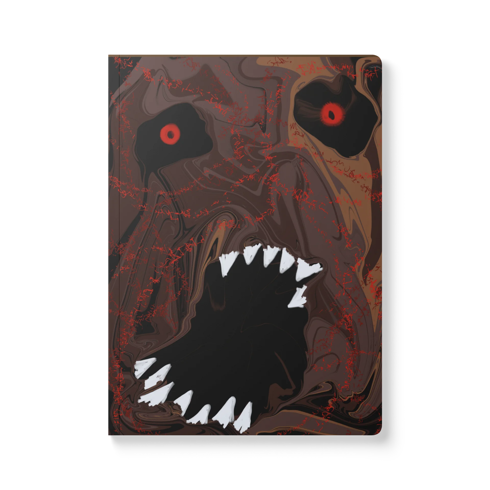 Marbled Monster Softcover Journal product image (1)