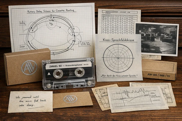 AW-015: ZIRKEL 92 - Kreismikrophonie (Digital Album - 320 kbps MP3) product image (2)