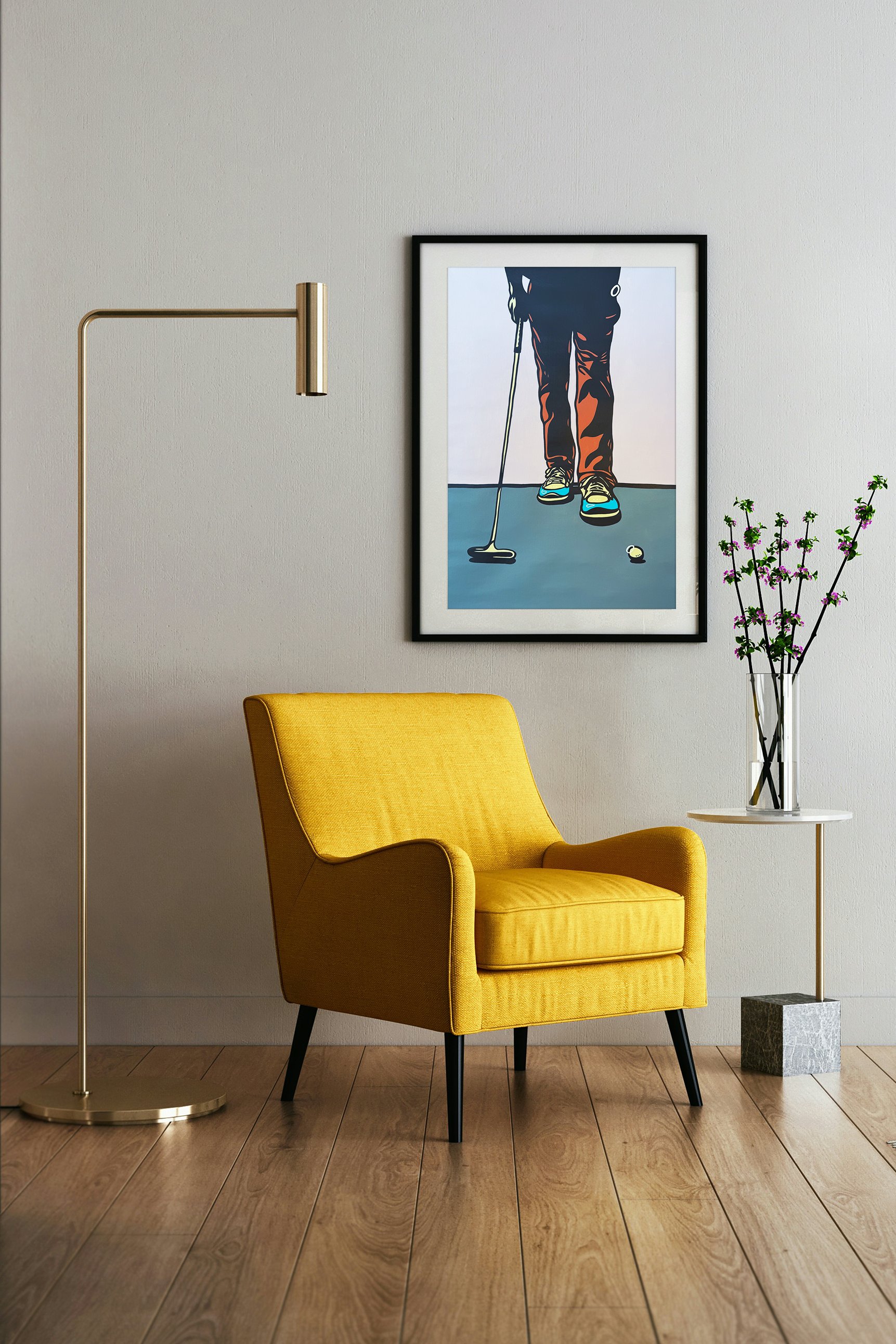 Putt Fore Dough (Canvas 20"x30") product image (2)