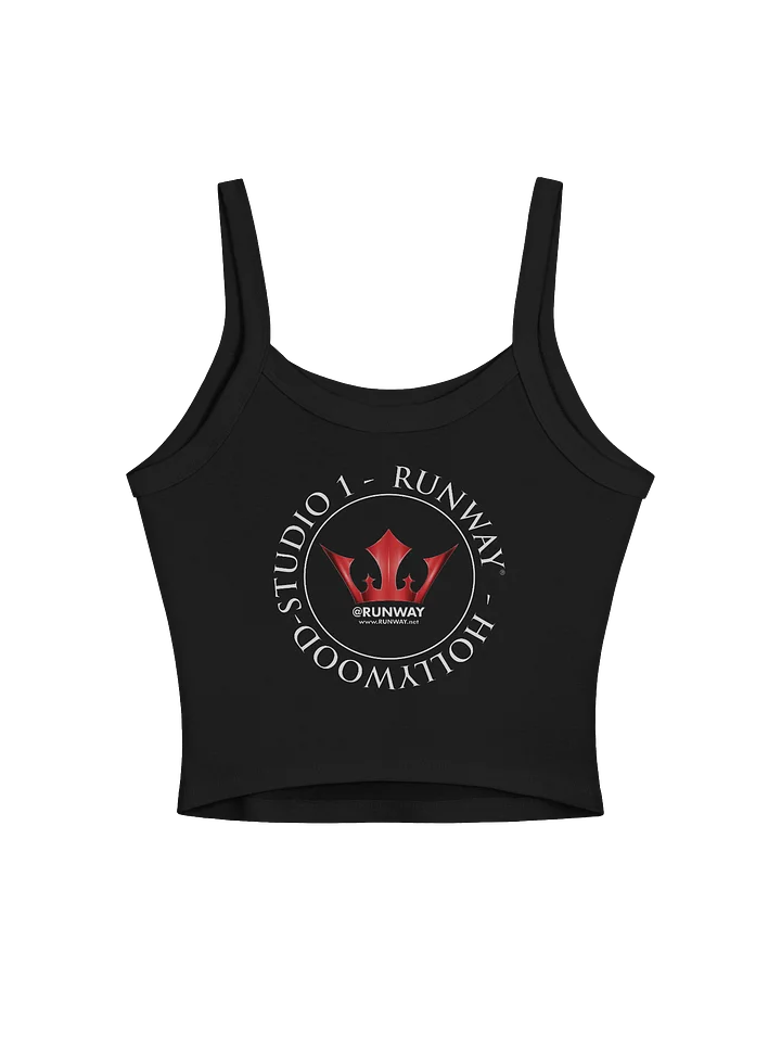 Runway Magazine Classic Crop Tank Top product image (2)