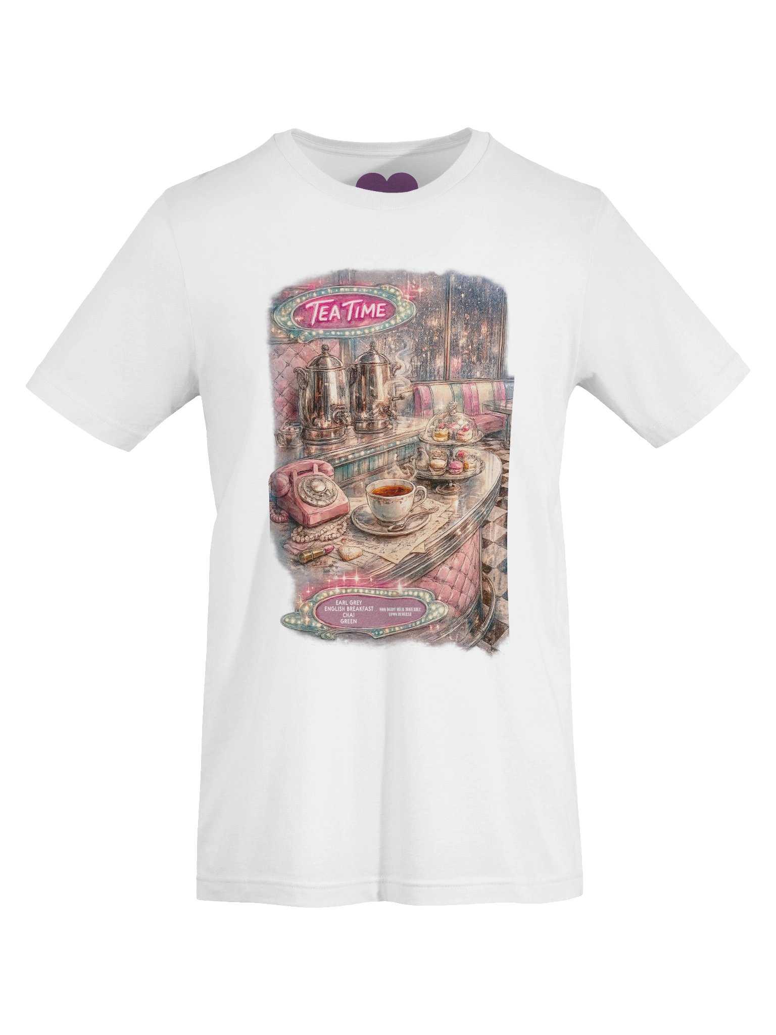 1950's Diner Tea Time T-Shirt product image (75)