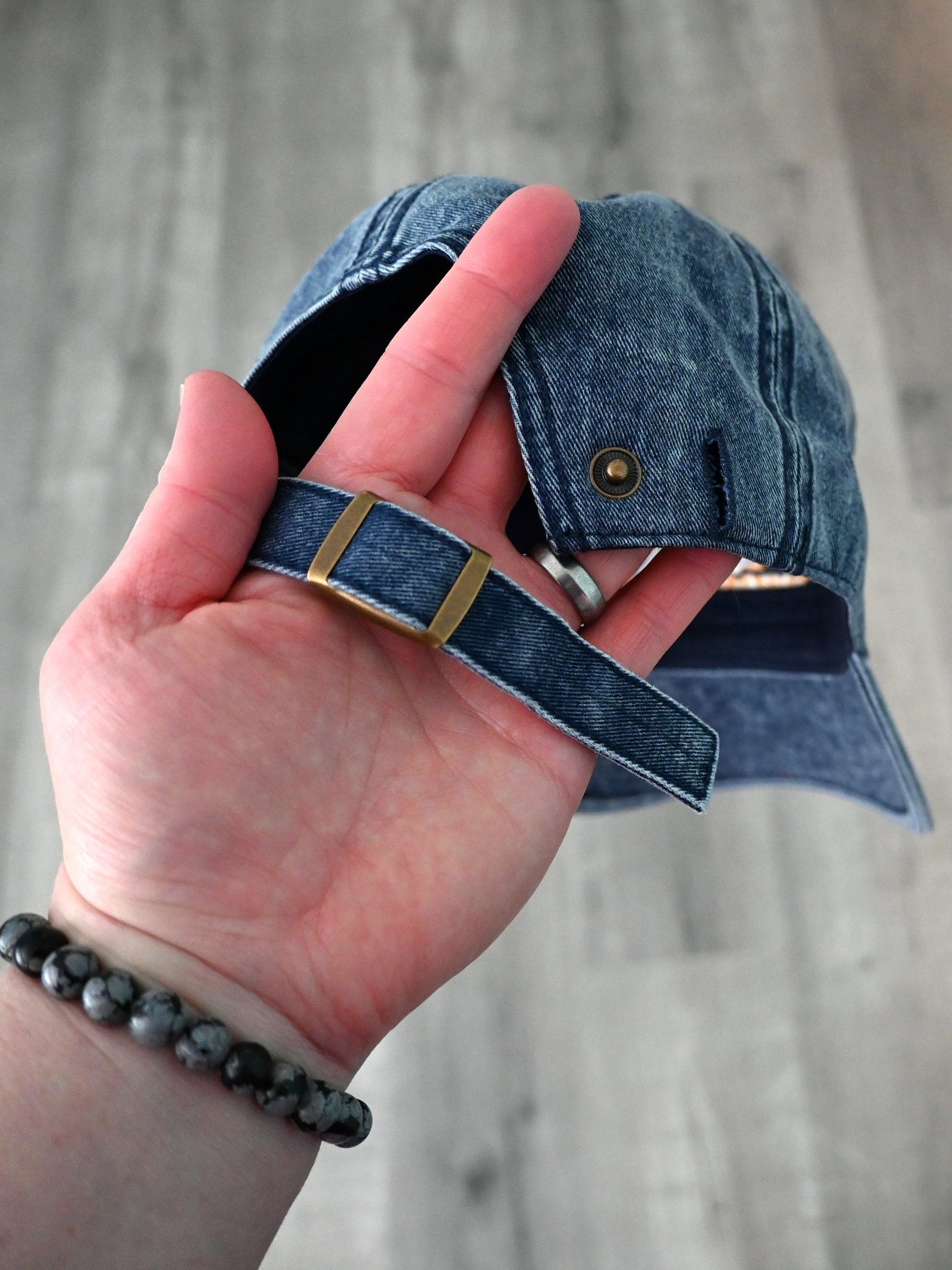 Thinkroot Energy Triangle Denim Hat (Embroidered) product image (5)