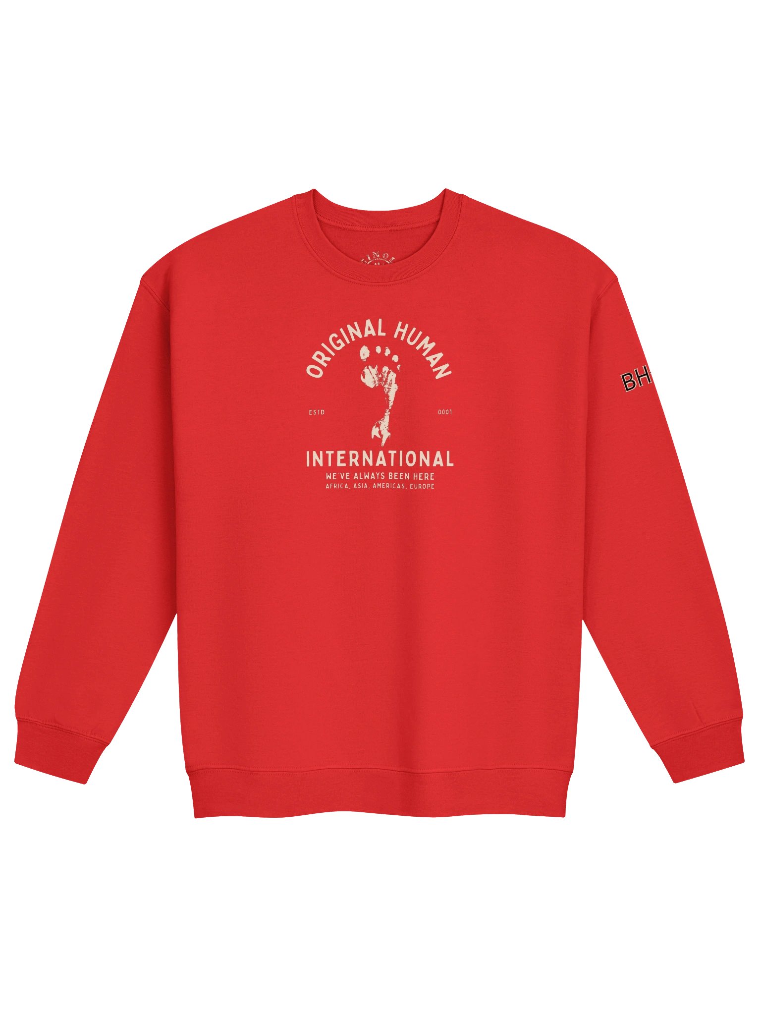 Original Human Sweatshirt | Footprint | Originology | Black History X product image (1)