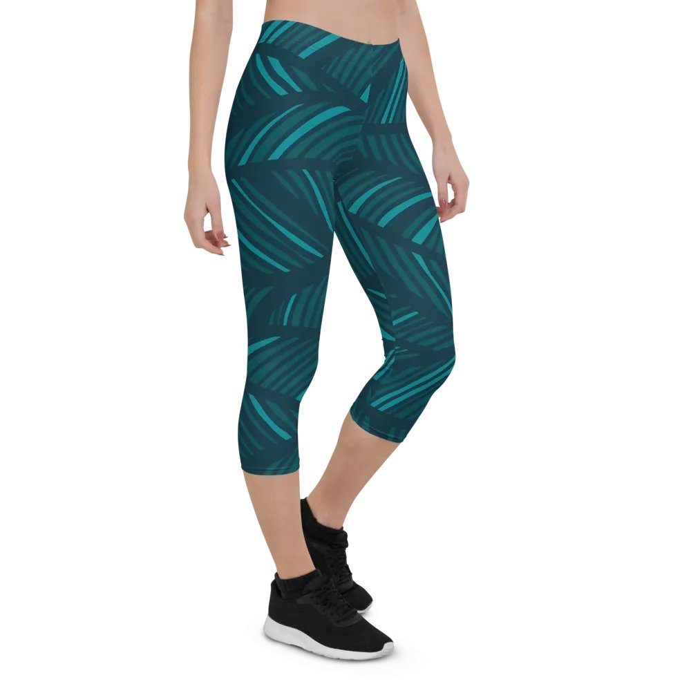 All-Over Print Capri Leggings product image (6)