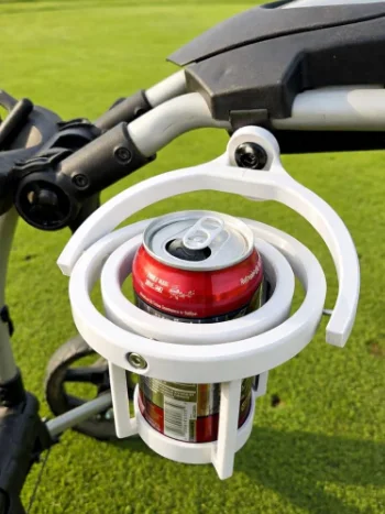 No Spill Cup Holder | Disc Golf Push Cart | Rovic product image (3)