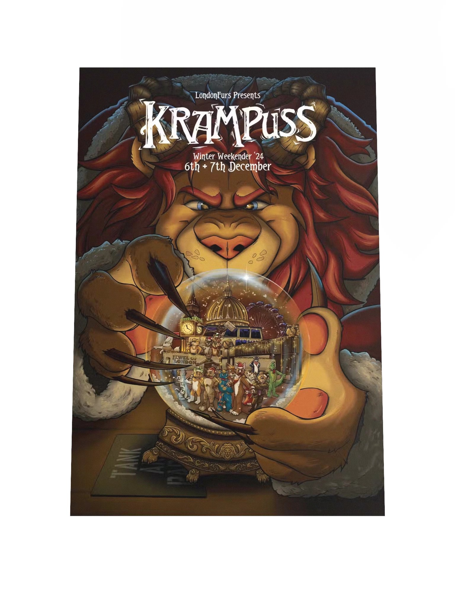 LondonFurs Winter Weekender '24 - Krampuss Tav - Poster product image (1)