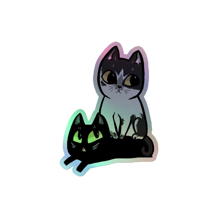 JN cats sticker product image (2)