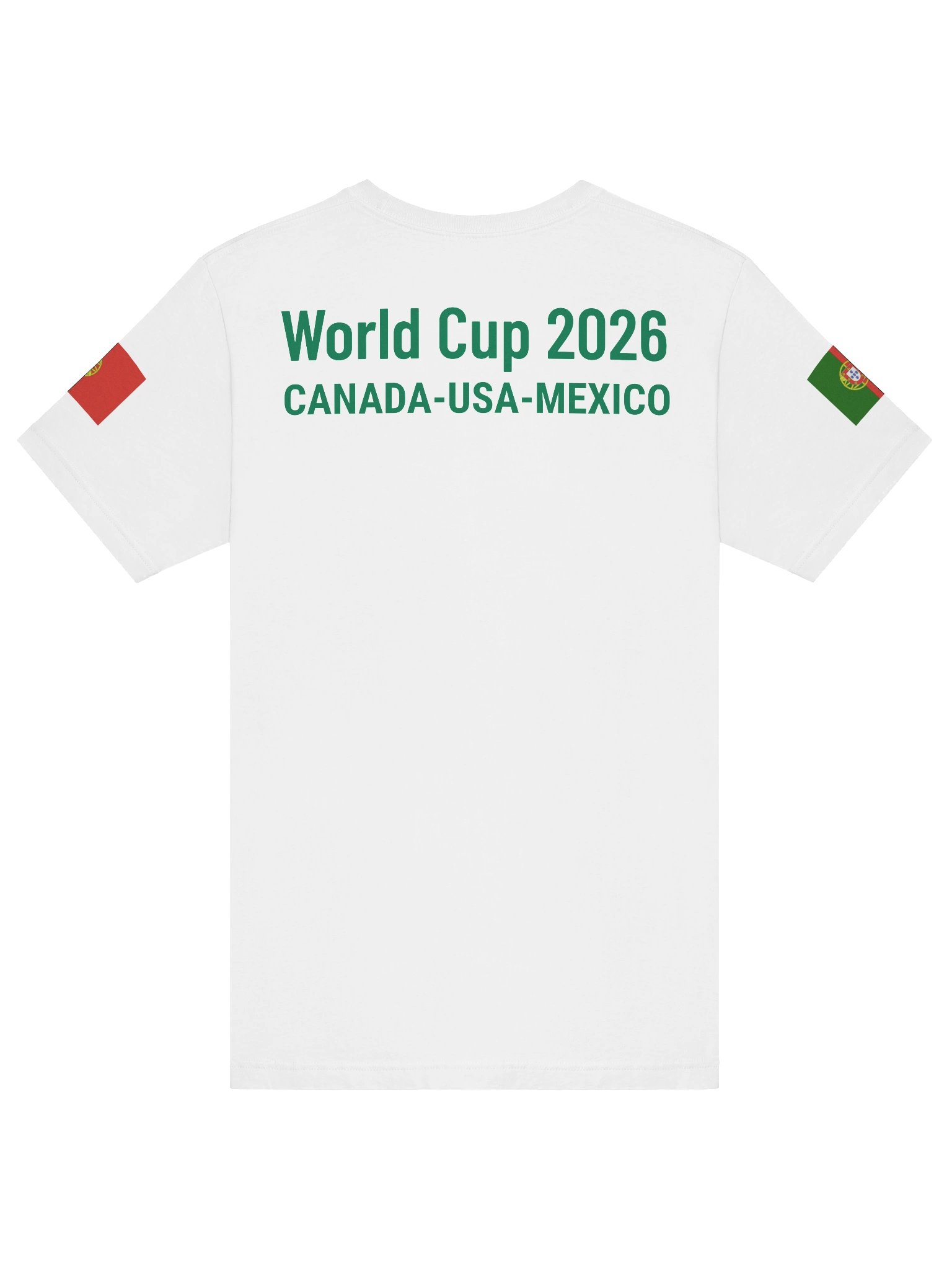 Portugal 2026 World Cup Flag T-Shirt - Supporter Edition - Canada-USA-Mexico Championship Kit product image (49)