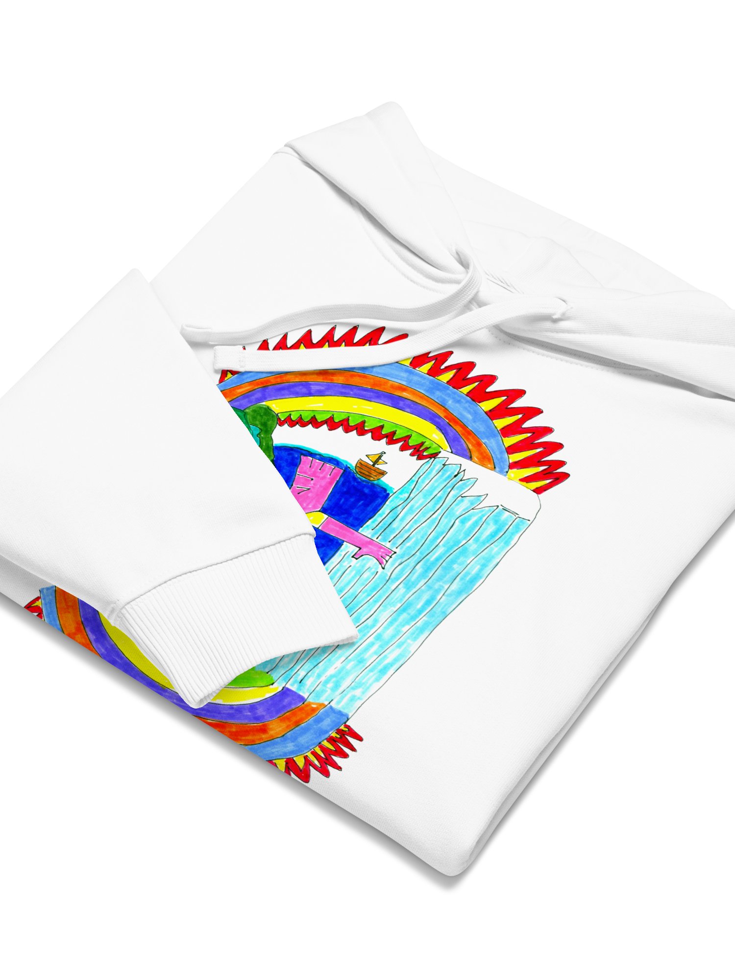Abstract Lands Beyond Relaxed Hoodie product image (54)