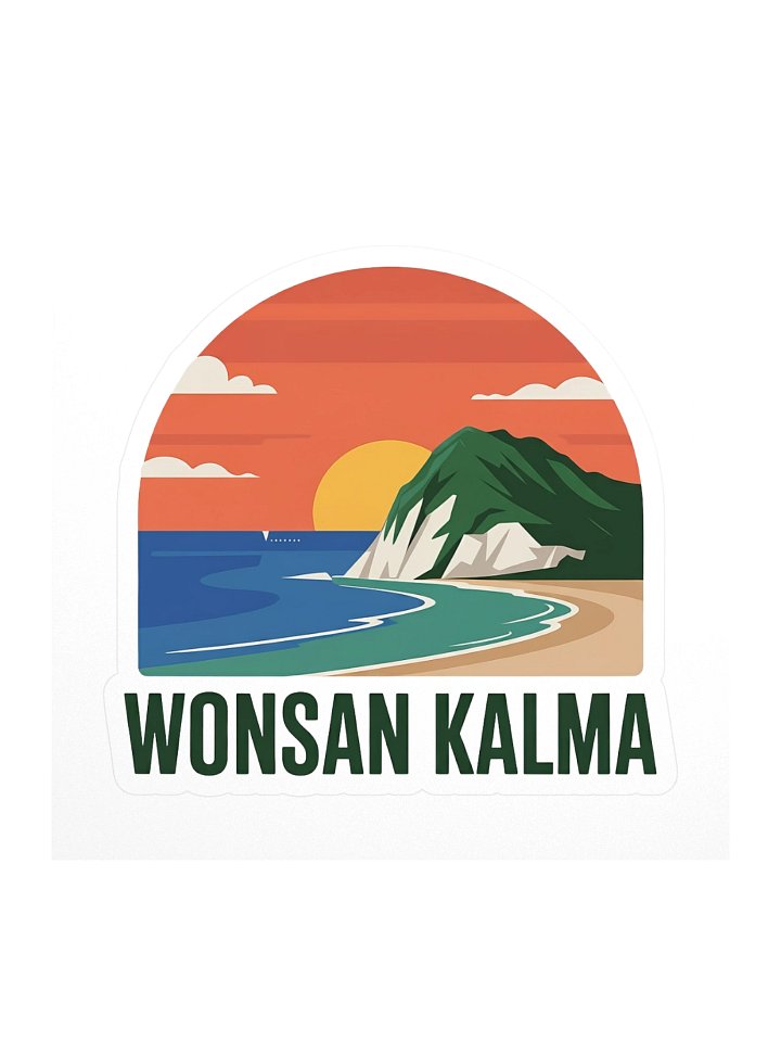 Wonsan Kalma Beach Resort Sticker — VP.STKR-01 product image (1)