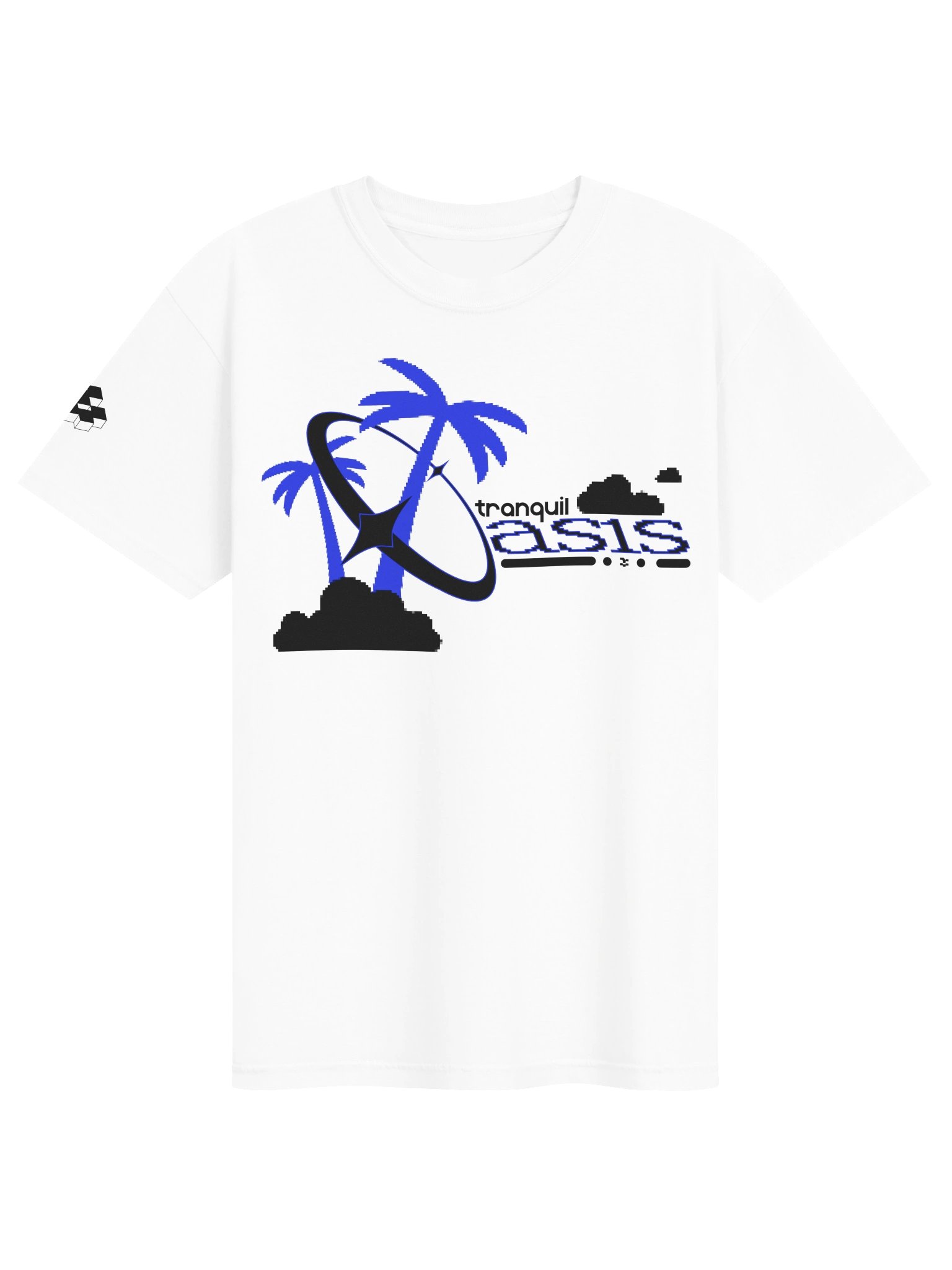 Tranquil Oasis T-Shirt (Dark Logo) product image (1)
