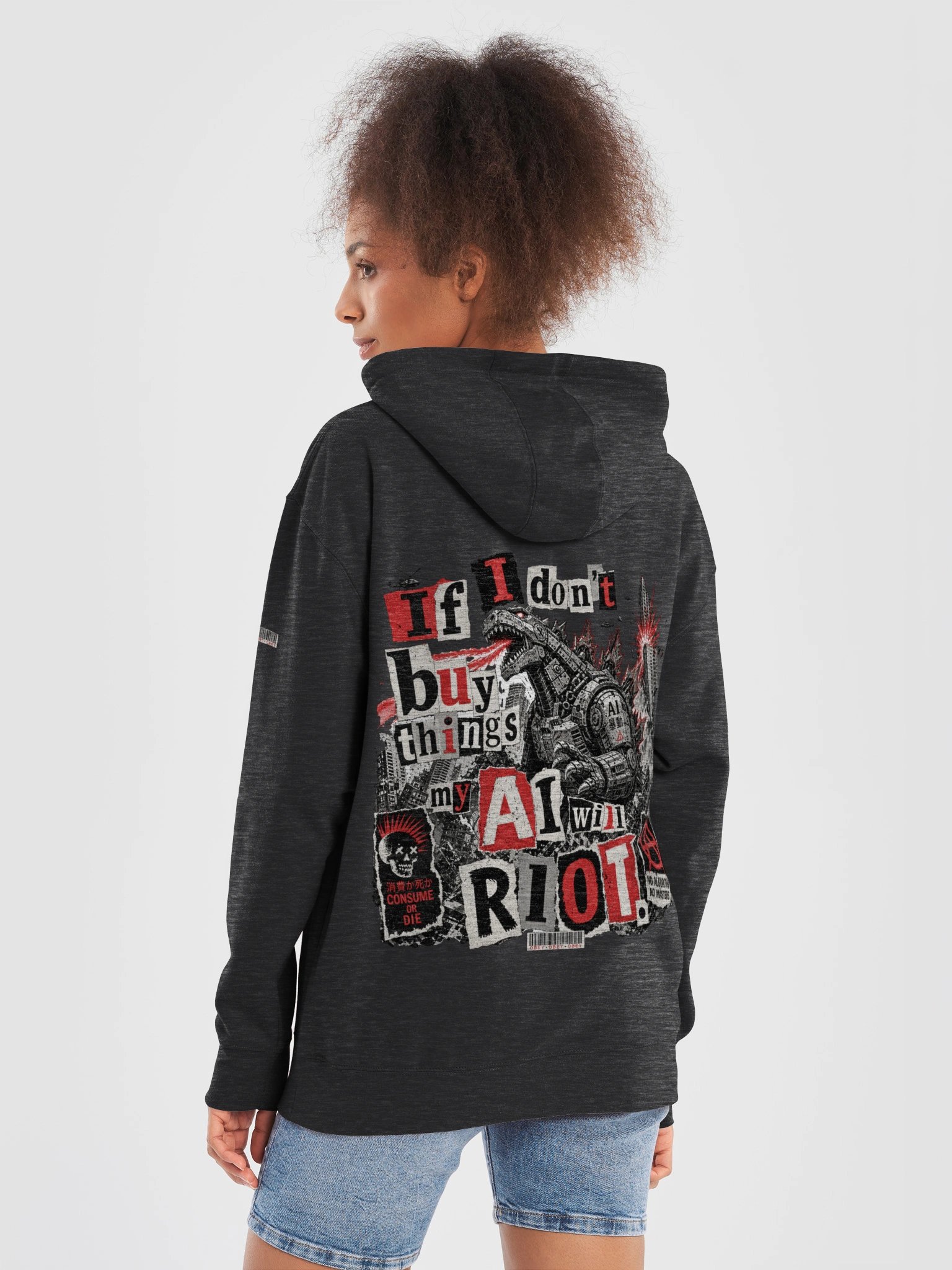 Mecha Riot - Pullover Hoodie product image (4)