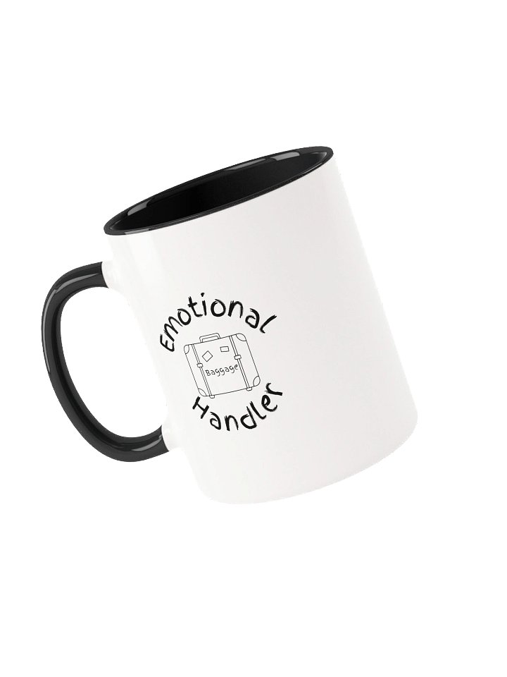 Emotional Baggage Handler Worn Suitcase Ceramic Mug product image (1)