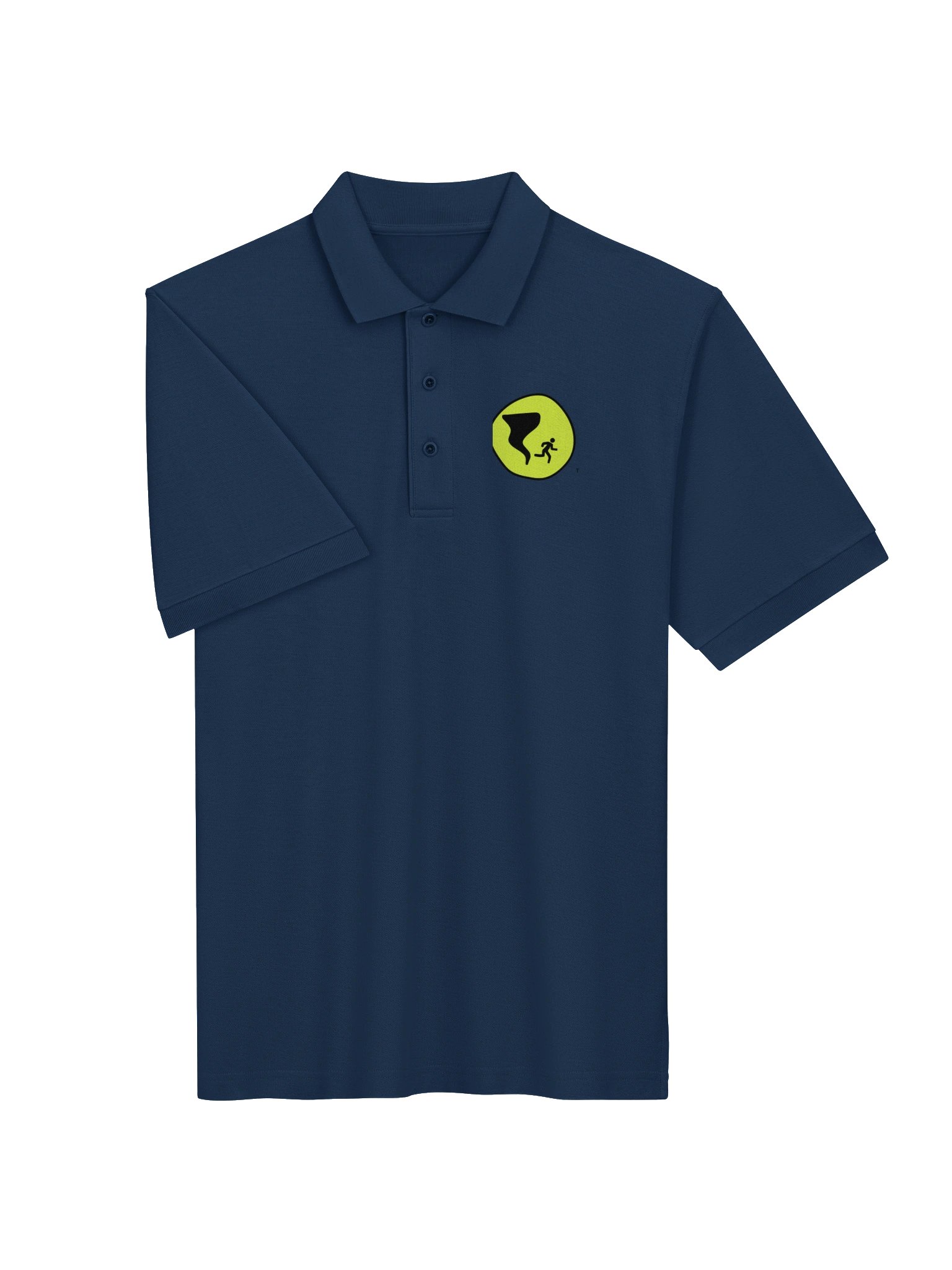 Polo with Color Logo product image (3)