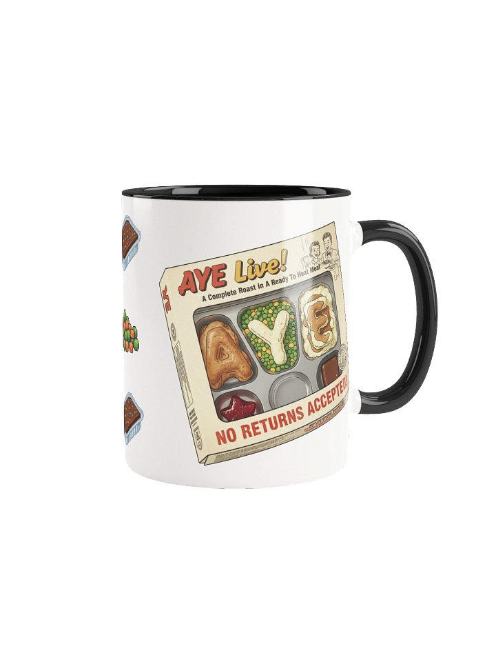 TV Dinner Ceramic Mug product image (2)