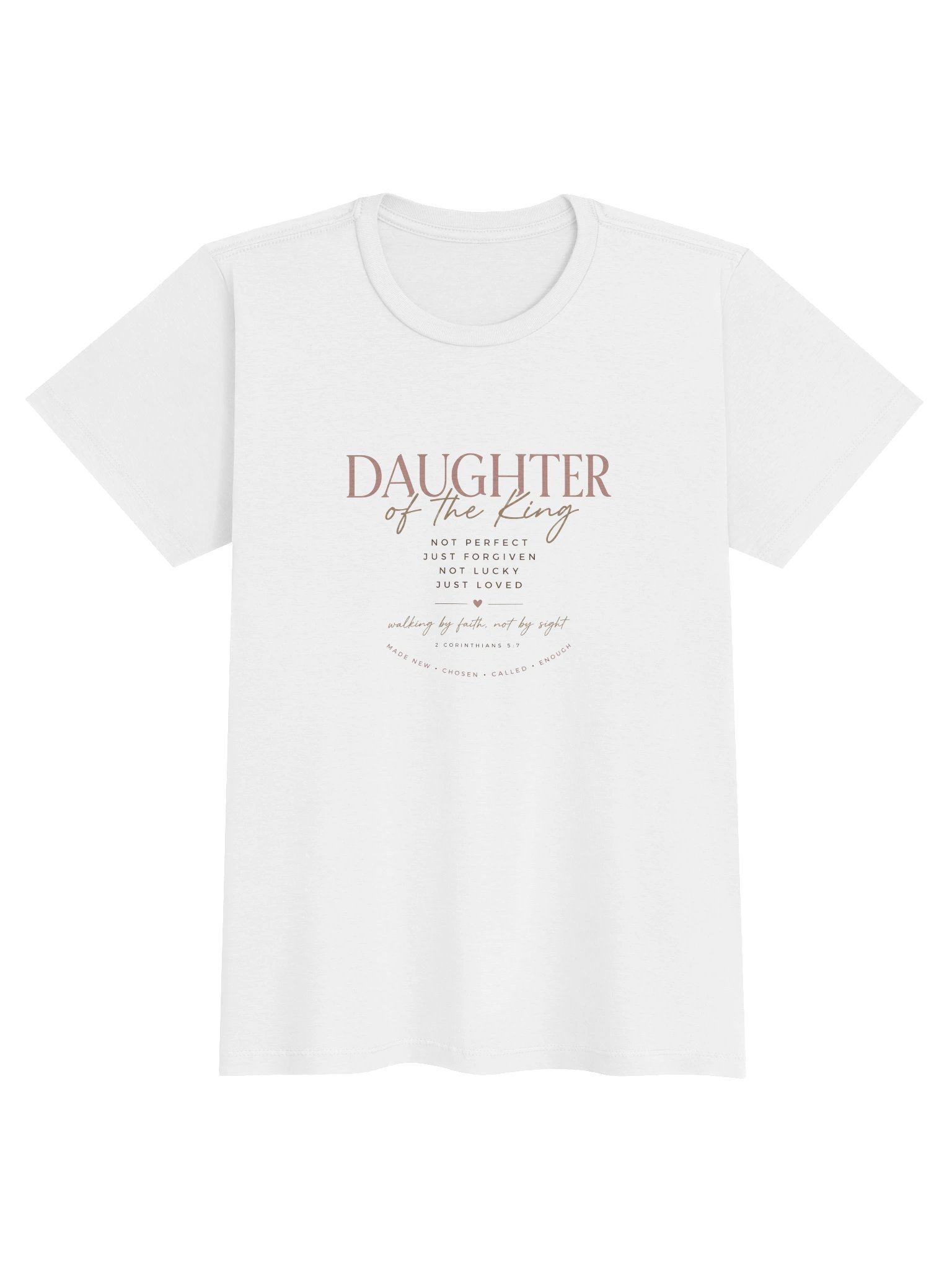 Daughter of the King Babydoll T product image (1)