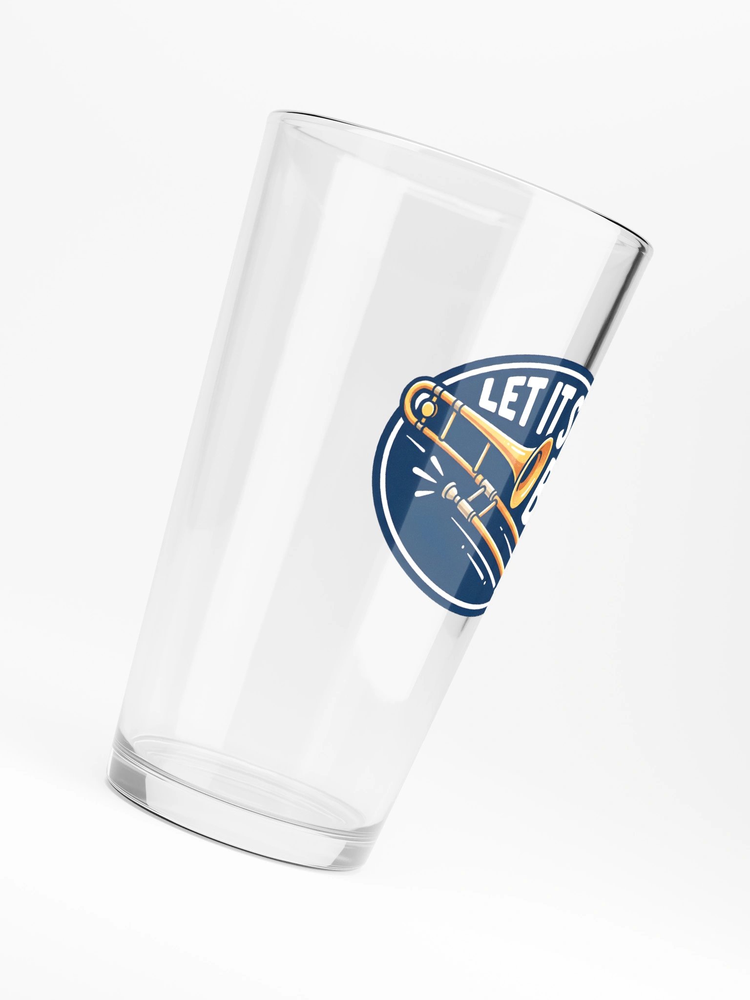 Let It Slide Pint Glass product image (6)