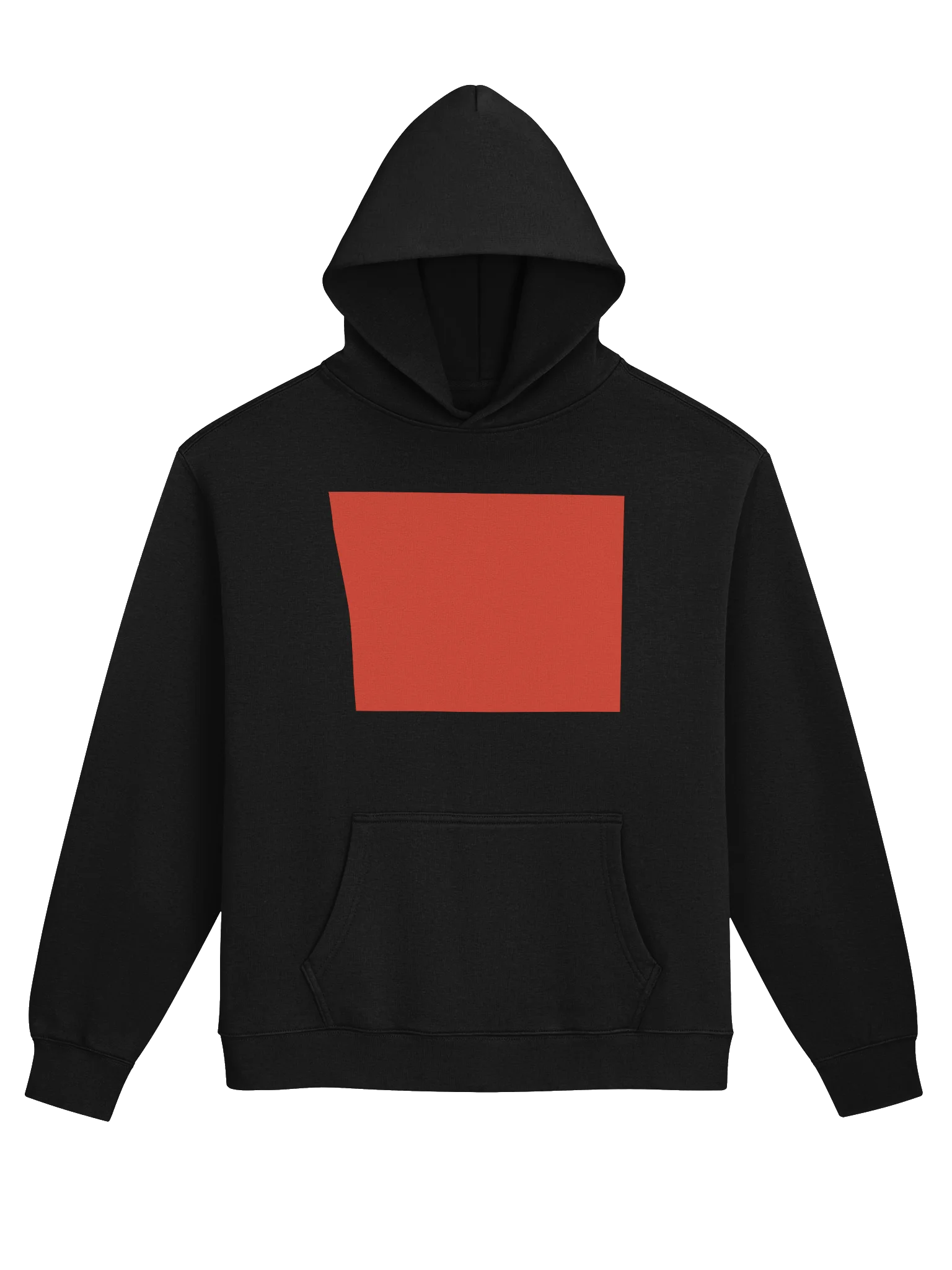 Red word hoodie product image (1)