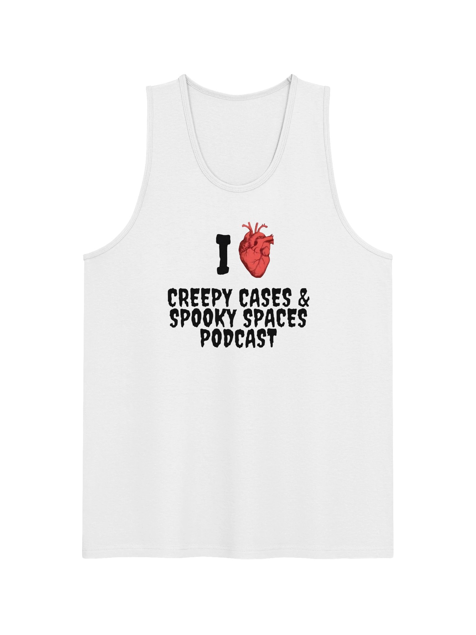 Creepy Cases & Spooky Spaces Men's Tank Top product image (1)