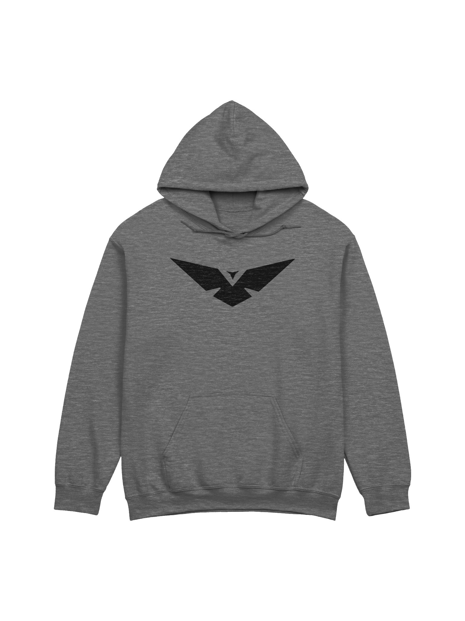 Classic Black Logo Hoodie (Big Front Only) product image (2)